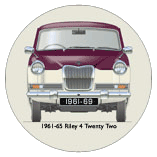 Riley 4 Seventy Two 1961-69 Coaster 4